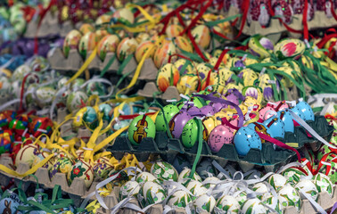 Passover eggs in Salzburg shop