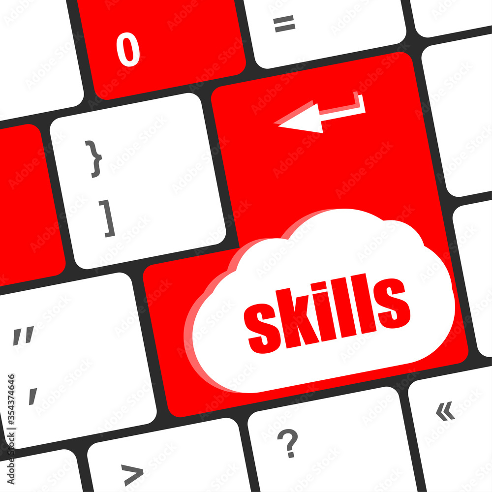 Poster skills message on enter key of keyboard