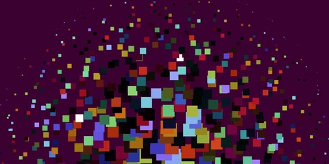 Light Multicolor vector texture in rectangular style. Illustration with a set of gradient rectangles. Design for your business promotion.