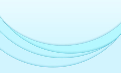 Abstract blue background, wave pattern, circular overlay