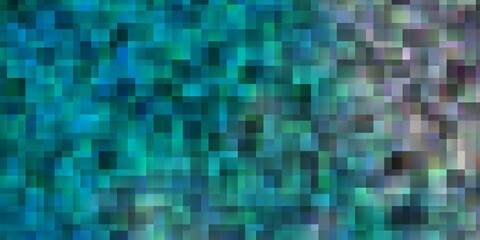Light BLUE vector texture in rectangular style.