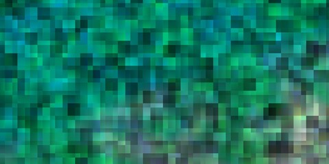 Light BLUE vector backdrop with rectangles.