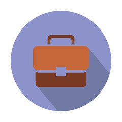 Briefcase Icon. Vector illustration