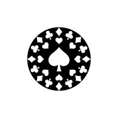 Poker Club Logo Design for Casino Business, Gamble, Card Game, Speculate, etc