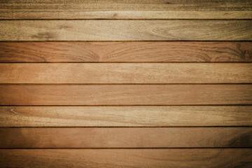 Obraz premium brown teak wooden wall texture background