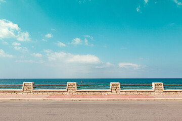 Fototapeta premium Sea view in the city