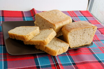 loaf of tasty homemade bread 