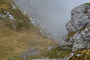 Mountain landscape in the mountains