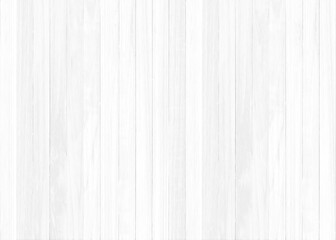 Empty plank white wooden wall texture background