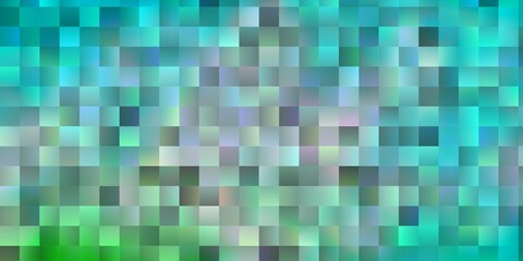 Light Blue, Green vector background in polygonal style.