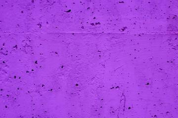 Amethyst background. The texture of the cement wall. Vintage or grungy cement background in purple