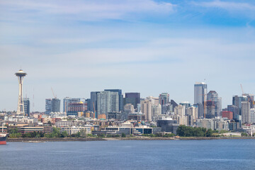 Fototapeta premium Seattle Skyline and Waterfront