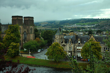 A view of St.Andrew's Cathedral in Inverness, Scotland