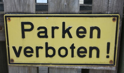 Parken verboten