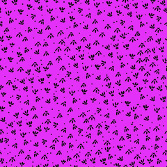 Abstract children's background, pattern with paws, animal legs, blots. manual graphics of children's packing. Design for packaging, wallpaper, textiles, designer paper. Isolated background. stock 