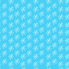 Abstract festive background, pattern with snowflakes. manual graphics of New Year's packing. Snowflakes of different shapes. Design for packaging, wallpaper, textiles, designer paper. Isolated 