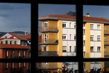 Building in a neighborhood of Bilbao