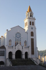 Catholic temple in a neighborhood of Bilbao