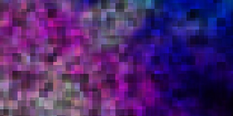 Light Pink, Blue vector background in polygonal style.