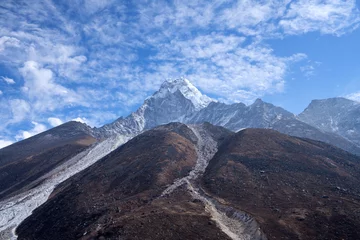 Photo sur Plexiglas Ama Dablam Vue sur le mont Ama Dablam dans le parc national de Sagarmatha, Népal Himalaya