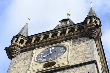 Old Town Hall in Prague. Czech Republic.