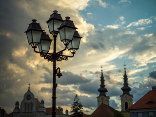 old street lamp