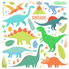 Dinosaurs arial © ad_libitum