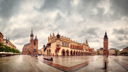 Fototapeta premium Krakow main square