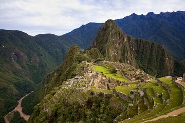 Machu Picchu - Lost Incas city in Peru, South America
