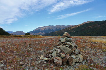 New Zealand, Neuseeland, South Island, Südinsel, Arthurs Pass, Waimakariri Valley