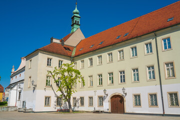 Fototapeta premium Beautiful architecture of Croatia capital city of Zagreb.