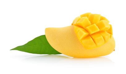 mango isolated on white background