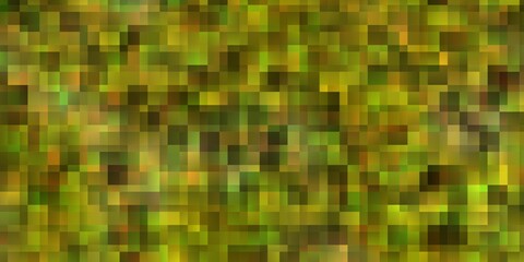 Light Yellow vector template with rectangles.