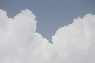 blue sky with clouds