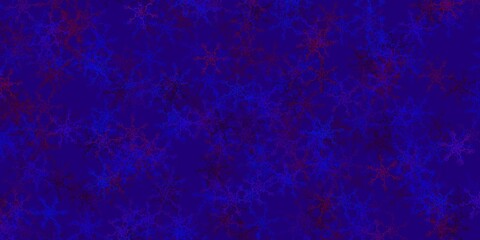 Light Blue, Red vector backdrop with bent lines.