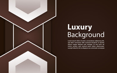 Dark brown abstract background with overlap layers.