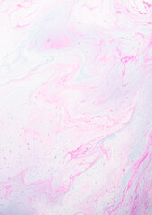Abstract colorful pink color texture background. Natural Luxury. Beautiful pattern. Marbling background. Fluid paints. White and pink waves. Home art.