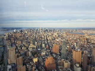 Bird view of New York City