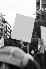 Isolated banner mockup for demonstration 