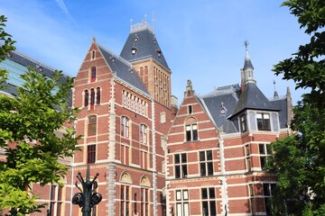 Obraz premium Rijksmuseum in Amsterdam