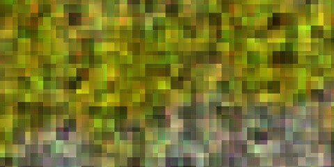 Light Yellow vector template with rectangles.