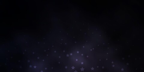 Dark Gray vector layout with bright stars. Colorful illustration with abstract gradient stars. Pattern for wrapping gifts.