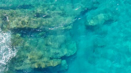 where the land meets the sea and forms paradise