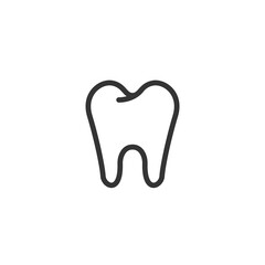 tooth dental vector icon