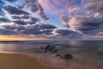 Calm Seas Early Morning Seascape
