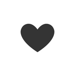 love heart vector icon valetine and couple relationship