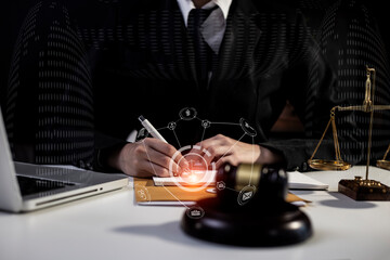 justice and law concept	