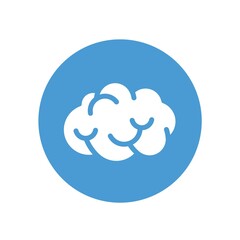 brain intelligence vector icon