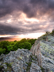 Sunset in the Lakes