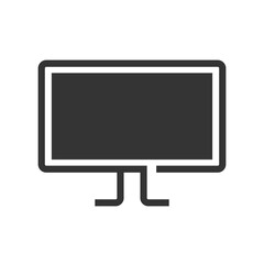 tv television vector icon screen for movies website and graphic design icon